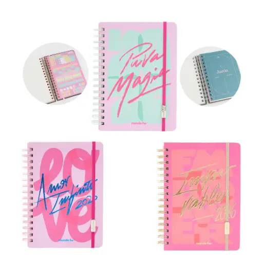 [524853] AGENDA DIARIA INSPIRE FW 2026 C/ ESPIRAL 12 x 17cm e/Bo 