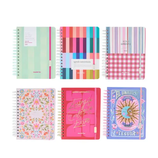 [525293] AGENDA SEMANAL UNIVERSITARIA ESPECIAL FW 2026 C/ ESPIRAL 15 x21cm e/Bo