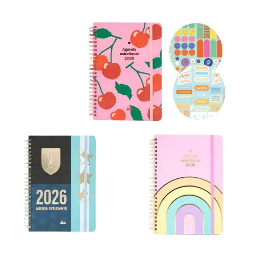 [525436] AGENDA SEMANAL ESTUDIANTIL FUN FW 2026 ( 202074 )