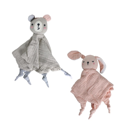 [525601] TRAPITO DE APEGO OSO/CONEJO 28cm ( 8400 / 8403 )