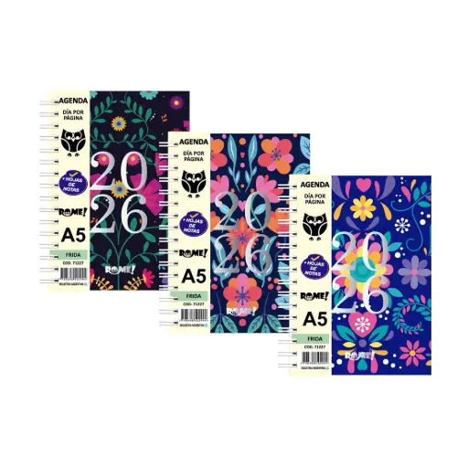 [525722] AGENDA ROME 2026 A5 PAGINA X DIA ( 71227 )