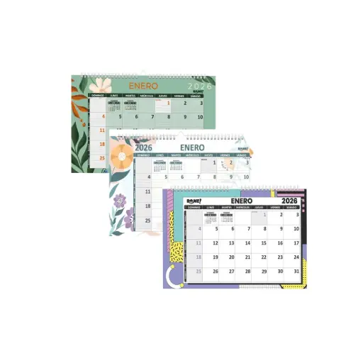 [525799] CALENDARIO ROME 2026 FANTASIA 1/2 OFICIO CARPETA ( 4905/1 )