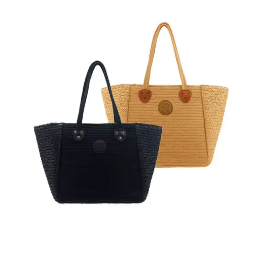 [526184] BOLSO PLAYERO RAFIA AMAYRA e/Bo ( 67.5094.1/.2 )