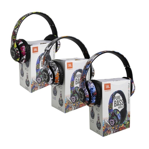 [528098] AURICULAR VINCHA INALAMBRICO C/ LUZ LED e/Cj ( P35 )