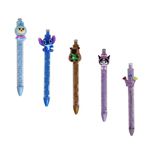 [529187] LAPICERA RETRACTIL LABERINTO PERSONAJES 