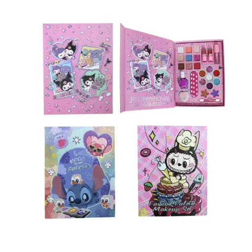 [529264] SET DE MAQUILLAJE PERSONAJES 14 X 21CM ( C1512 )