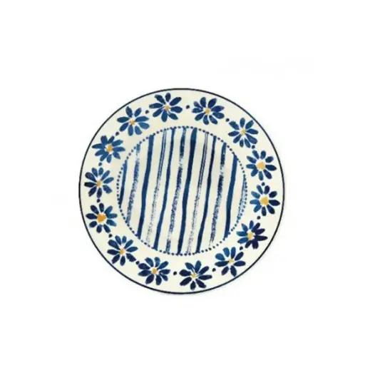 [529759] PLATO HONDO MARGARITAS 22cm