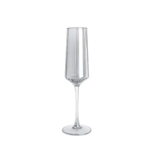 [530079] COPA CHAMPAGNE DELIGLASS RAYADO GRIS 250ml ( C6389G )