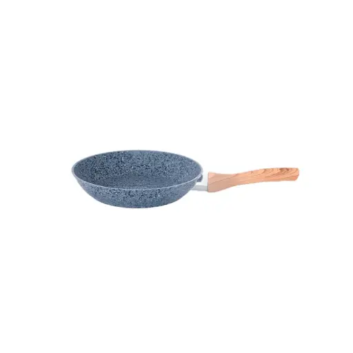 [530134] SARTEN ANTIADHERENTE FORJADO GRANITO C/ MANGO MADERA 22CM E/ CT ( HC-FAK0122-G )