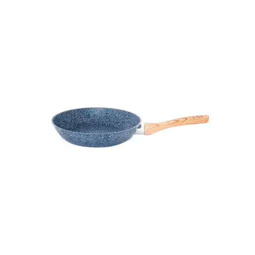 [530135] SARTEN ANTIADHERENTE FORJADO GRANITO C/ MANGO MADERA 24CM ( HC-FAK0124-G )