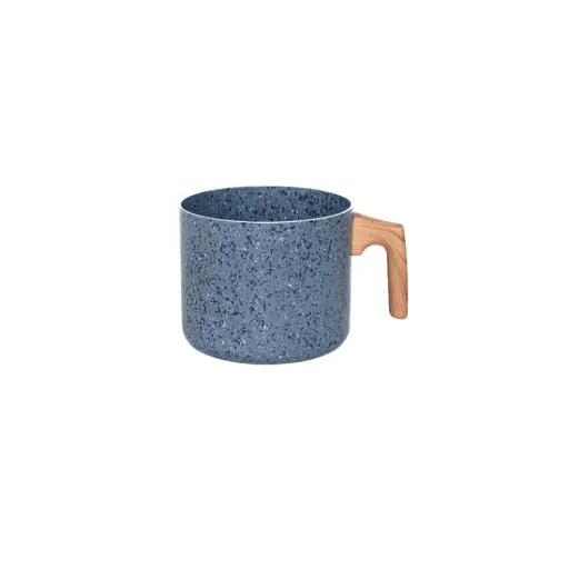 [530138] JARRO ANTIADHERENTE FORJADO GRANITO C/ MANGO MADERA 14cm 