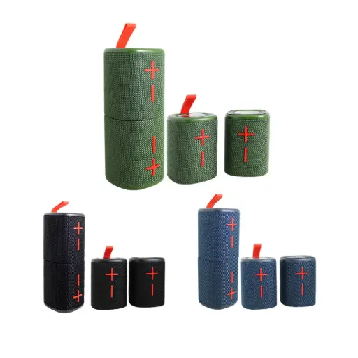 [530525] PARLANTE PORTATIL CR-13 CILINDRICO RESISTENTE AL AGUA e/Cj ( ADE5007 )