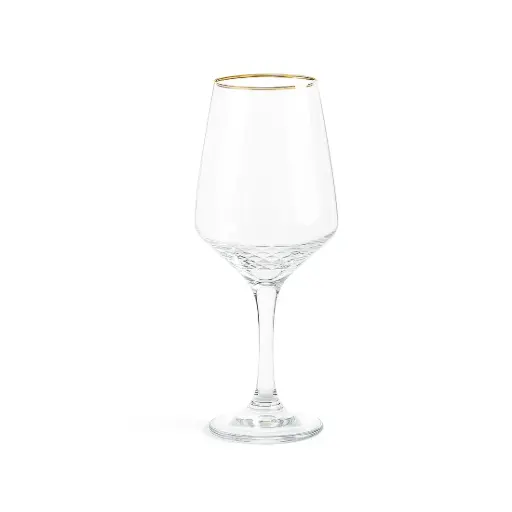 [530542] COPA VINO C/ BORDE DORADO 430cc