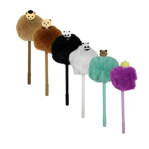 [530616] &LAPICERA C/ POMPOM 21cm ( NS410320/21/22/23 )