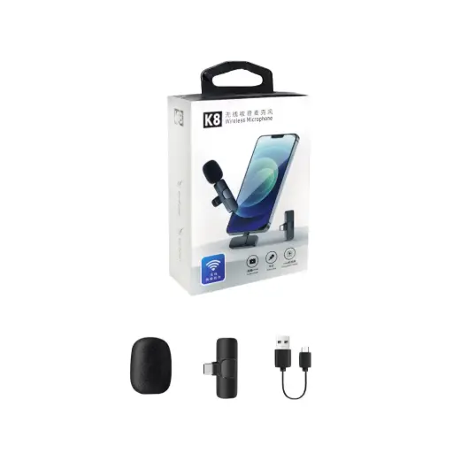 [530252] MICROFONO CORBATERO TIPO C K8 e/Cj ( K8-2 )