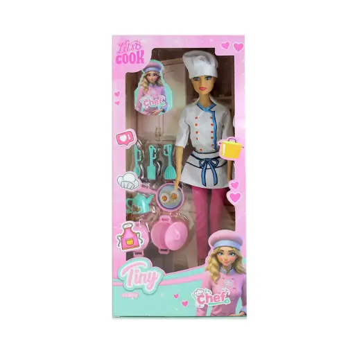[530950] MUÑECA TINY CHEF e/ Cj ( 56637 )