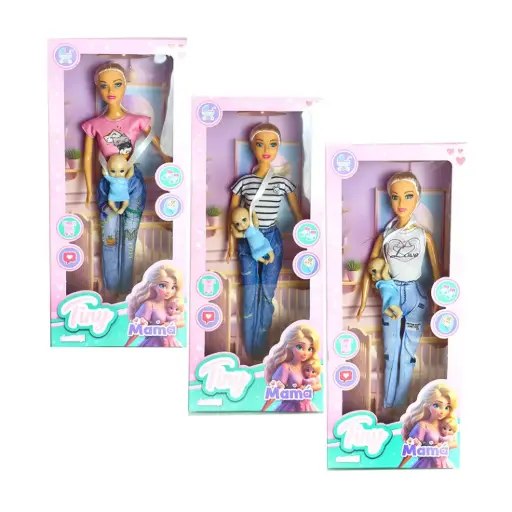 [530951] MUÑECA TINY MAMA C/ BEBE e/Cj ( 56639 )