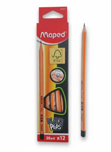 [531016] LAPIZ GRAFITO MAPED TRIANGULAR 2B