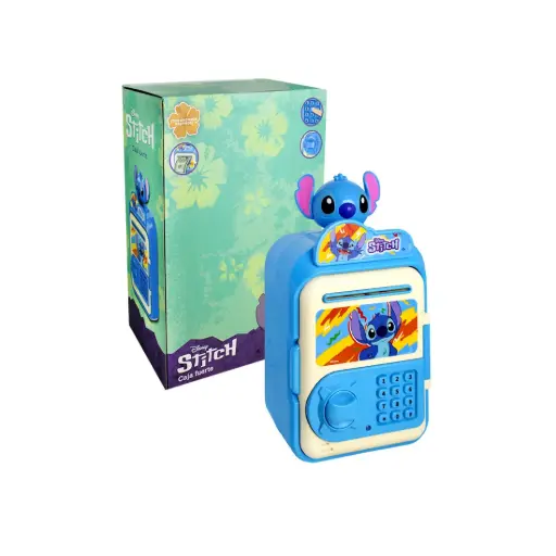 [531031] CAJA FUERTE A PILAS STITCH e/ Cj ( 56809 )