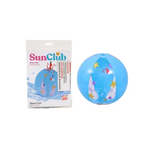 [531084] PELOTA INFLABLE INFANTIL 55cm e/ Bo ( 57169 )