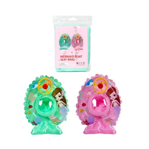 [531090] INFLABLE SIRENA C/ BOCINA Y PASA PIES e/Cj ( NS416178 )