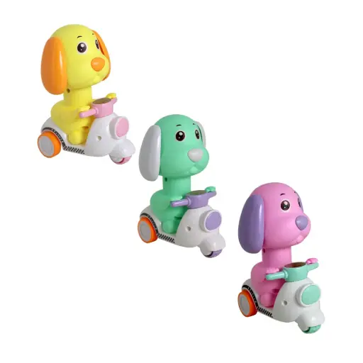 [531141] PERRITO C/ MOTO 11 x 10cm e/Cj ( SD8353Z1 )