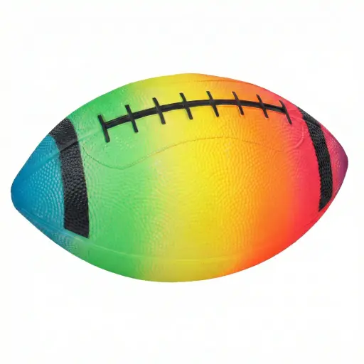 [531149] PELOTA RUGBY FUTBOL AMERICANO MULTICOLOR Nº 9