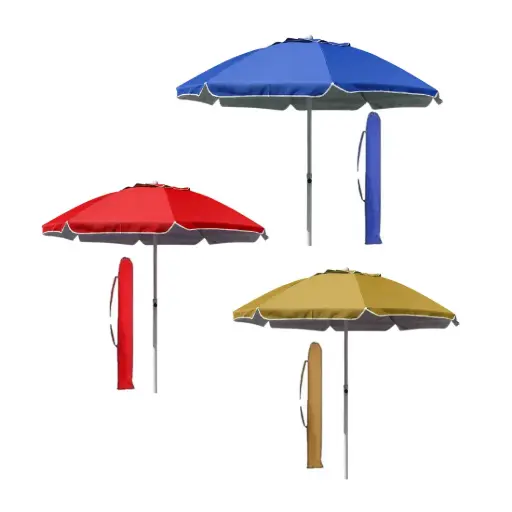 [531157] *SOMBRILLA VALENCIA RECLINABLE ALUMINIZADA C/ RESPIRACION 2.40mts  ( GL240VSP-28-B2 )