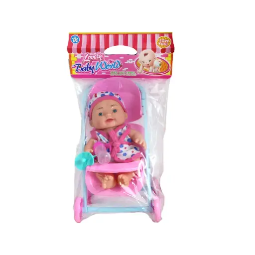 [531192] BEBOTE C/ CARRITO 23cm e/Bo ( SD15545Z4 )