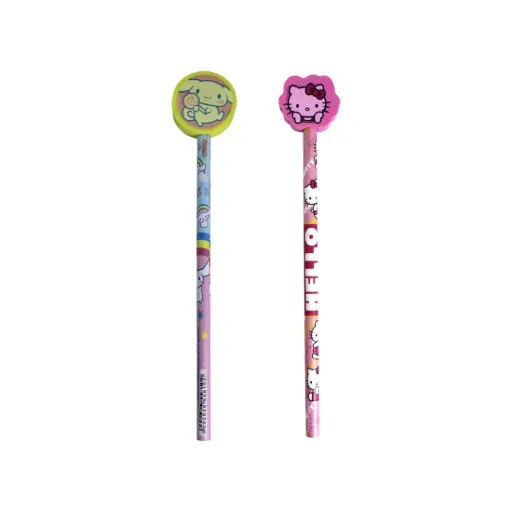 [531275] LAPIZ C/ GOMA CINAMONROL/ HELLO KITTY ( SR412 )