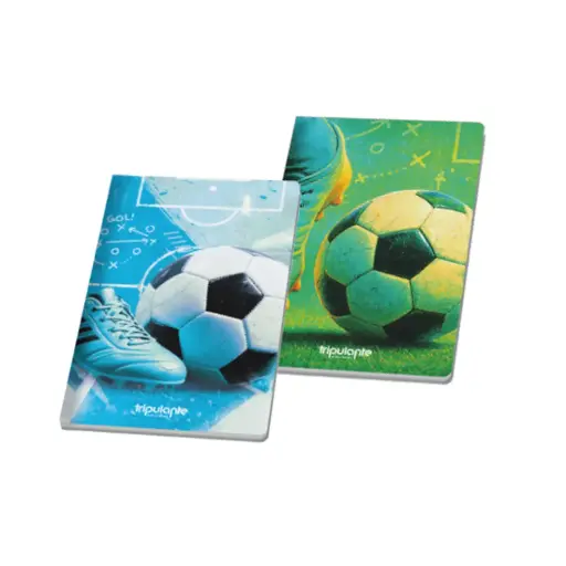 [531323] CUADERNO FUTBOL T/ BLANDA RAYA 16 x 21cm ( 02CUAD0002 ) 