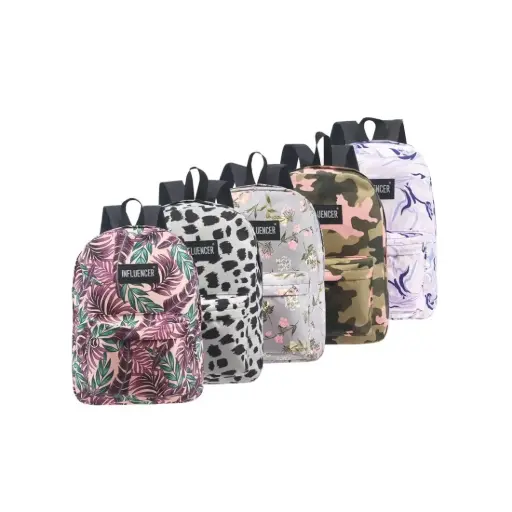 [531391] MOCHILA INFLUENCER PRINT 2 CIERRES 43cm ( 68.1402 ) 