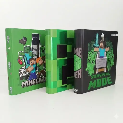 [531461] CARPETA MOOVING N°3 MINECRAFT ( 1001248 )