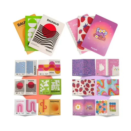 [531512] LIBRETA ABROCHADA LISA COLLECTION 19 x 26cm ( 02PAPE0004/05 ) 