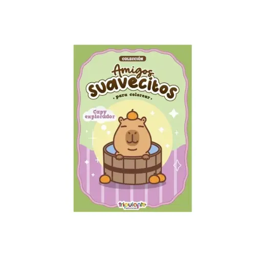 [531514] LIBRO P/ COLOREAR COLECCION AMIGOS SUAVECITOS CAPY EXPLORADOR ( 8981-84-0 )