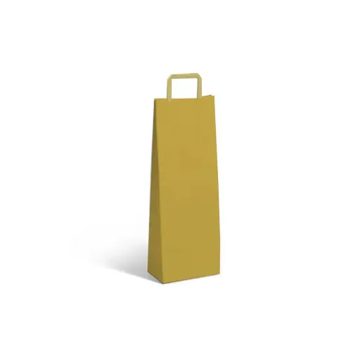 [531643] BOLSA P/ REGALO LISA 14 X 8 X 40CM ORO ( 44401370 )