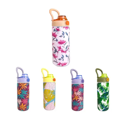 [531821] BOTELLA TERMICA ACERO NATURALEZA C/ PICO 900ml ( 16110/097-1 )