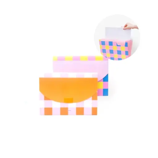 [531852] CARPETA FUELLE A4 COLORBLOCK C/ BROCHE ( 202122 )