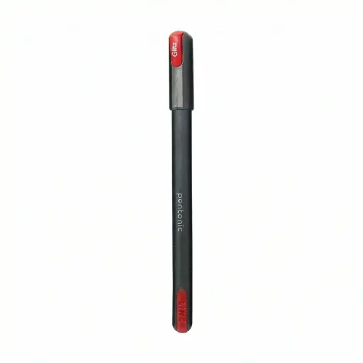 [531878] LAPICERA PENTONIC GEL 1.0mm ROJO C/ GLITTER ( 7856G-R )