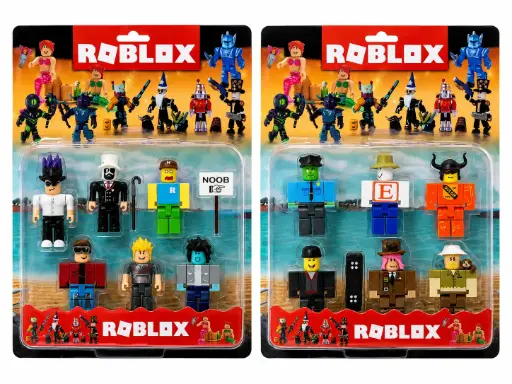 [535297] MUÑECO ROBLOX X6 C/ ACCESORIOS E/ BL