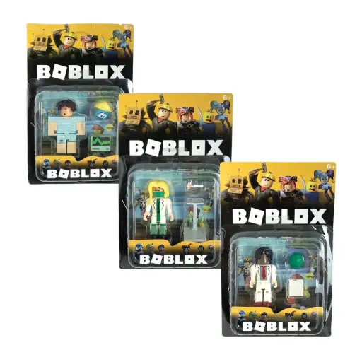 [535298] MUÑECO ROBLOX x1 C/ ACCESORIOS e/Bl