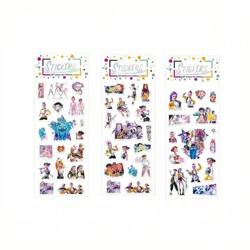 [536122] STICKERS GUERRERAS KPOP E/ CT ( 1515-30 )