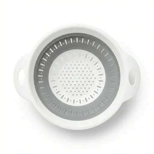 [536161] COLADOR D/SILICONA PLEGABLE 20CM ( AD282-01 )