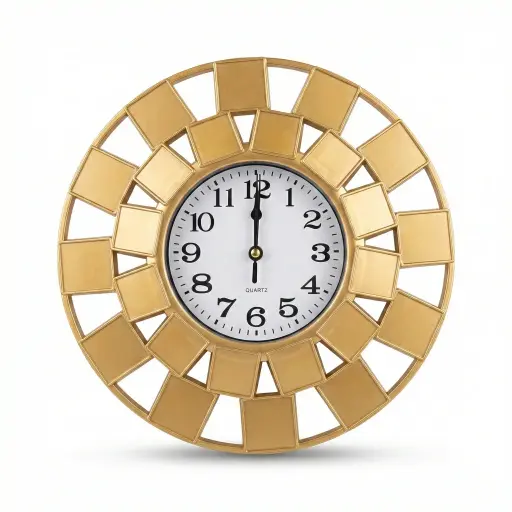 [536164] RELOJ D/PARED REDONDO DISEÑO 25CM E/ CJ ( AD459-03 )