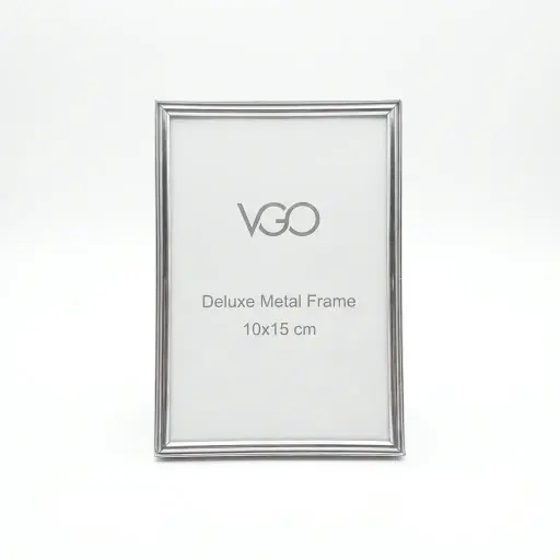 [536245] PORTARRETRATO DELUXE METAL PLATEADO FINO 10X15CM ( 92299.4 )