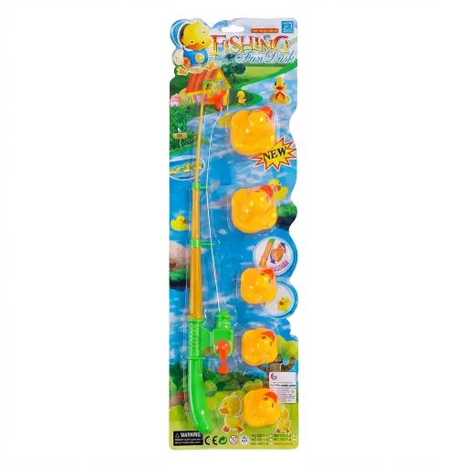 [536269] JUEGO PESCA PATITOS X6PZS E/ BL ( HWA380437 / 5501- )