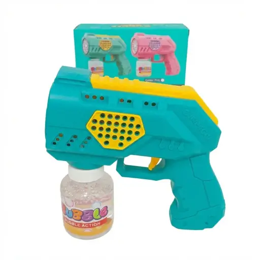 [536285] BURBUJERO PISTOLA 10 ORIFICIOS E/ CJ ( BG-13 / AL-2032 )