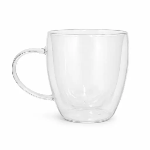 [536349] TAZA DOBLE VIDRIO 12X8CM E/ CJ ( DL19950 )