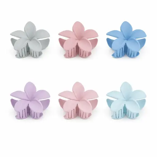 [536380] BROCHE P/ CABELLO FLOR 8CM ( DL21172 )