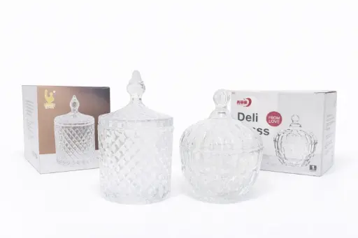 [536389] CARAMELERA DE VIDRIO LABRADO ( TG017 / TG1064-4 / 20192 / 20195 )